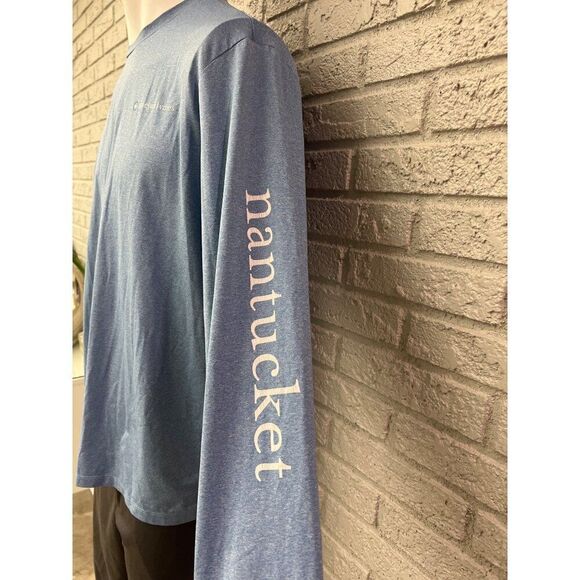 Vineyard Vines Men Blue Long Sleeve T-Shirt Size L - Picture 5 of 9